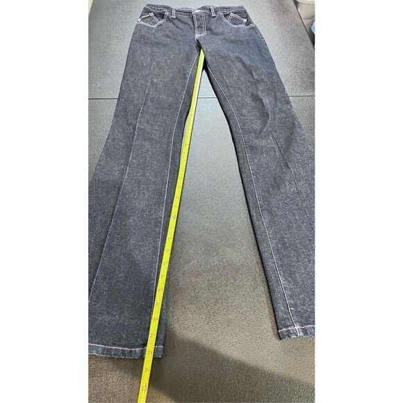 Dolce & Gabbana Women's Bootcut Jeans Casual Blue Denim Dark Wash Size 28x42 - Picture 6 of 15